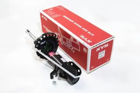 Амортизатор передний Nissan Micra(K12) 03-/Note(E11) 06- Л. (газ) KYB 333748