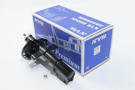 Амортизатор передній Clio III/Modus 05- (газ) KYB 633744