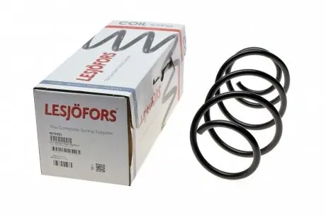 Пружина (передняя) Renault Clio III 1.2/16V/Hi-Flex 05-14 (унив/накл.з.ч)/Modus 1.2/16V 10- (накл.) LESJOFORS 4072991