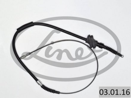 Трос ручника Audi 100/200 85-91 LINEX 03.01.16 (фото 1)