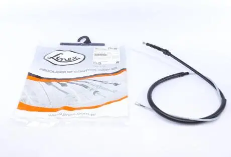 Трос ручника (задний) (L) VW Golf V/Audi A3/Skoda Octavia 97-13 (1445/805 мм) LINEX 03.01.46