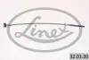 Трос зупиночних гальм LINEX 320120 (фото 2)