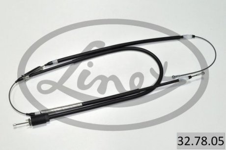 Трос ручника (задній) Opel Meriva B 10-17 (1960/965mm) LINEX 32.78.05 (фото 1)