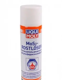 РОЗЧИННИК IРЖІ З ДИСУЛЬФІДОМ МОЛІБДЕНУ MOS2-ROSTLOSER 0,3Л LIQUI MOLY 1986