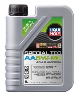 Олива моторна Special Tec AA 5W-20 1л LIQUI MOLY 20792