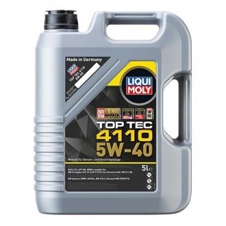 Моторна олива Top Tec 4110 5W-40, 5л LIQUI MOLY 21479