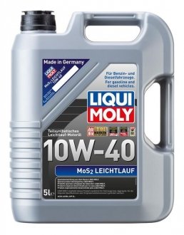 Олива моторна MoS2 Leichtlauf 10W-40 5л LIQUI MOLY 2184