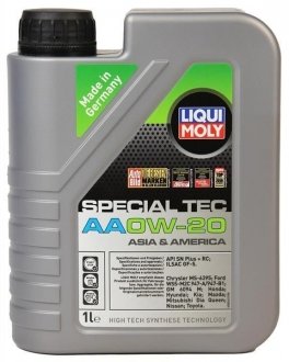 Олива моторна Special Tec AA 0W-20 1л LIQUI MOLY 6738