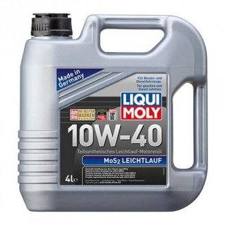 Олива моторна MoS2 Leichtlauf 10W-40 4л LIQUI MOLY 6948