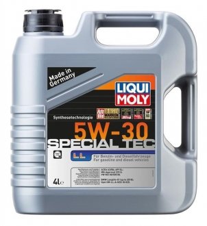 Олива моторна Special Tec LL 5W-30 4л LIQUI MOLY 7654