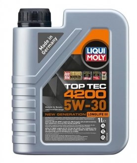 Олива моторна Top Tec 4200 5W-30 1л LIQUI MOLY 7660