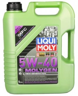 Моторное масло Molygen New Generation 5W-40, 5л LIQUI MOLY 8536