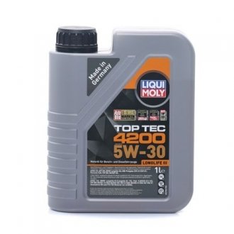 Олива моторна Top Tec 4200 5W-30 1л LIQUI MOLY 8972 (фото 1)