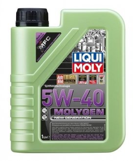 Масло моторн. Molygen New Generation 5W-40 (Канистра 1л) LIQUI MOLY 9053 (фото 1)