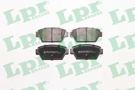 Комплект тормозных колодок из 4 шт. дисков LPR 05P044