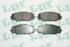 Комплект тормозных колодок из 4 шт. дисков LPR 05P1282 (фото 1)