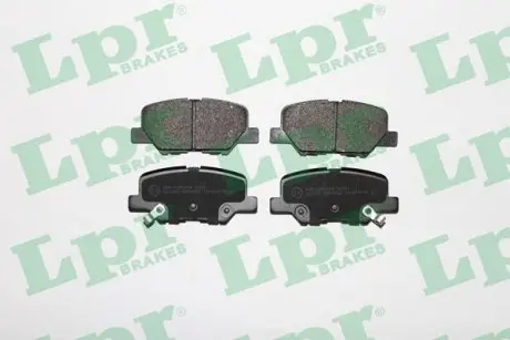 Комплект тормозных колодок из 4 шт. дисков LPR 05P1802