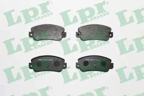 Комплект тормозных колодок из 4 шт. дисков LPR 05P410