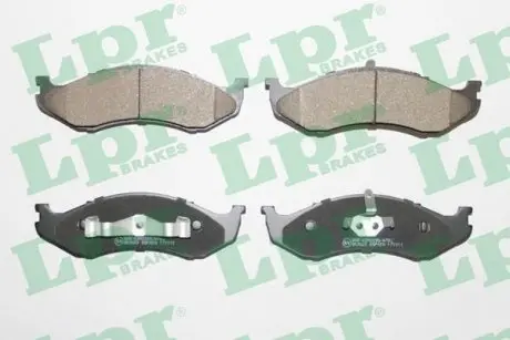 Комплект тормозных колодок из 4 шт. дисков LPR 05P459