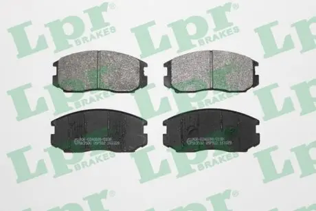 Комплект тормозных колодок из 4 шт. дисков LPR 05P502