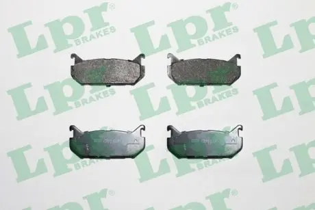 Комплект тормозных колодок из 4 шт. дисков LPR 05P512