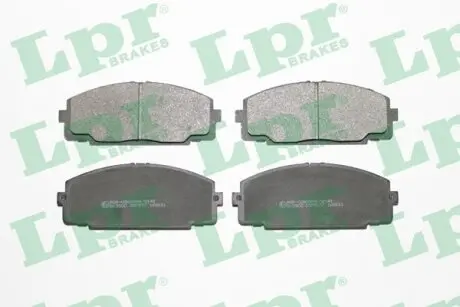 Комплект гальмівних колодок з 4 шт. дисків LPR 05P577