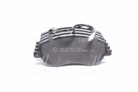 Колодка тормозов. диск. CITROEN C8, PEUGEOT 807 передн. (выр-во) LPR 05P831