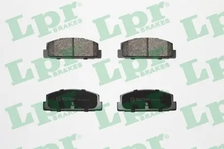 Комплект гальмівних колодок з 4 шт. дисків LPR 05P876