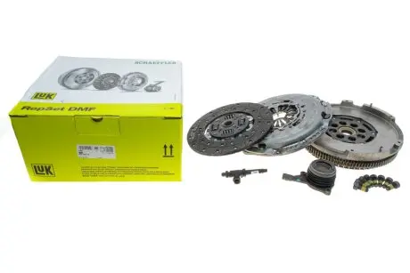 Демпфер + комплект сцепления Ford Transit 2.2 TDCi 06-14 LuK 600026200