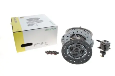 Демпфер + комплект зчеплення VW Crafter 2.5TDI 06-13, 65/80/100kw LuK 600027500