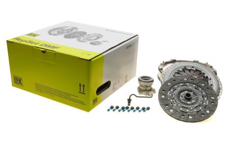 Демпфер + комплект сцепления + выжимной Fiat Fiorino/Punto 1.3 D Multijet 07- LuK 600 0344 00