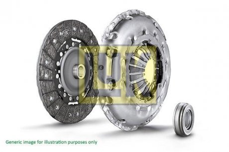 Комплект зчеплення Hyundai Accent 1.3 94-00 (d=190mm) LuK 619 3131 00