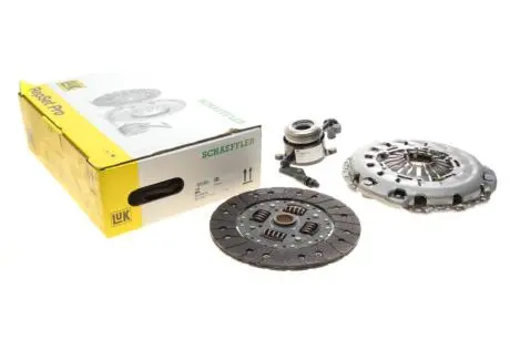 Комплект сцепления MB Sprinter 2.2-2.7CDI -03, d=240mm LuK 624314833
