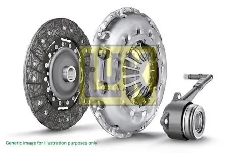 Комплект зчеплення VW Golf V/VI/Passat 2.0 GTI/TFSI 04-13 LuK 624 3279 33