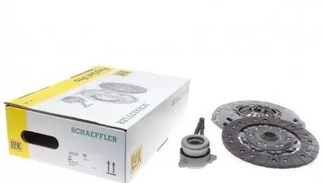 Комплект зчеплення VW T5/T6 2.0TDI/4motion 09-, 100/103kw LuK 624 3517 33
