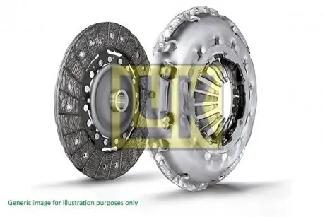 Комплект сцепления Renault Master II 1.9/2.5 dTi 98-, F9Q 770/S8U 770/772, 59kw LuK 624 3958 09