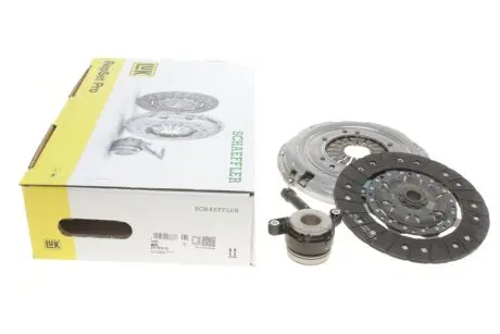 Комплект сцепления Jeep Compass/Patriot 2.0 CRDi 06- (d=240mm (+вижимний) LuK 624 3976 33