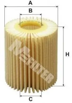 Масляный фильтр Lexus/Toyota 2.0-2.2i/D 05- M-FILTER TE4005