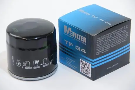 Масляный фильтр Mazda 6 2.0/2.2 02-13 M-FILTER TF34