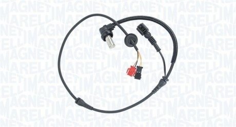 Датчик ABS MAGNETI MARELLI 172100022010 (фото 1)