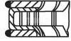 Кільця поршневі,комплект MAHLE / KNECHT 011RS001050N0 (фото 3)