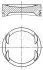 Поршень Ford C-Max/Focus/Mondeo 1.6ti 07- (79mm) MAHLE / KNECHT 015 76 00 (фото 1)