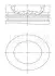 Поршень VW T5 2.0TDI (81.50mm/+0.50) 028 PI 00100 002