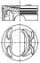 Поршень Audi A1/A3/Skoda Octavia II/Superb II/VW Golf V/VI/Passat 1.4 TSI/TFSI 07-16 (76.76mm/+0.25) 028 PI 00118 001
