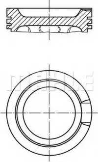 Поршень MAHLE / KNECHT 033 16 02