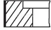 Кольца поршневые VAG 82,01 1,6-2,2 1,5x1,75x3 (Mahle) Mahle MAHLE / KNECHT 034 74 N3 (фото 1)