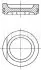 Поршень VW Passat/Jetta II/Golf 1.6 83-92 (81.51mm/+0.5) MAHLE / KNECHT 034 76 02 (фото 1)