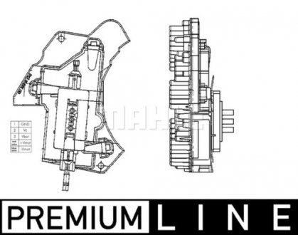 Реосит вентилятора обогревателя MERCEDES C(W202)/CLK(A208)/E(W210)1.8-5.4 93-08 MAHLE / KNECHT ABR 24 000P