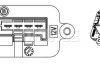 Реосит вентилятора обогревателя MERIVA 1.3-1.7 03-10 (+/- AC) MAHLE / KNECHT ABR 88 000P (фото 2)