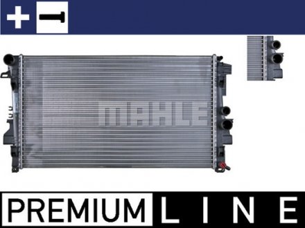 Радиатор охлаждения двигателя Vito/Viano W639 (Premium Line! OE) MAHLE / KNECHT CR 608 000P